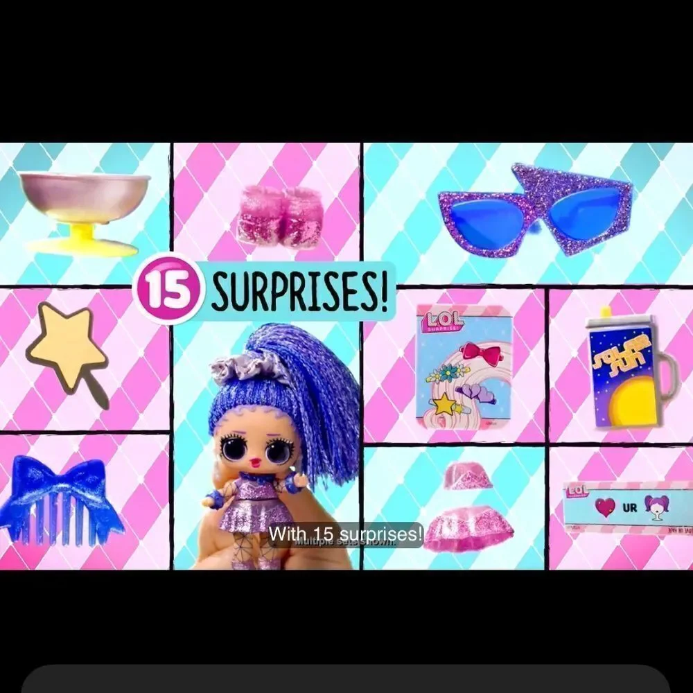 NEW! LOL SURPRISE! #HairGoals Series 2 Doll With Real Hair And 15 Surpri… - Picture 14 of 16